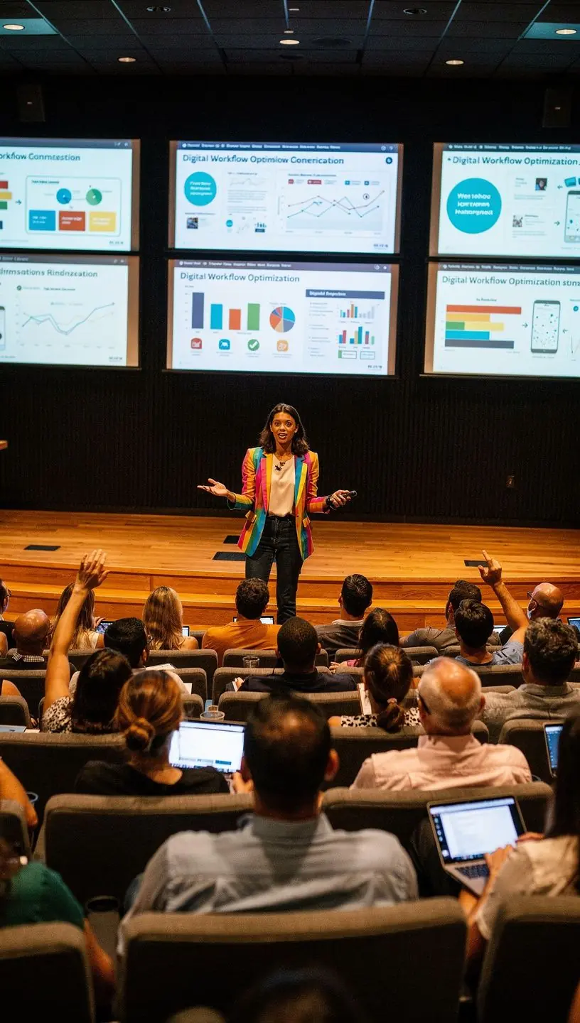 Optimized digital workspace for improved focus and productivity