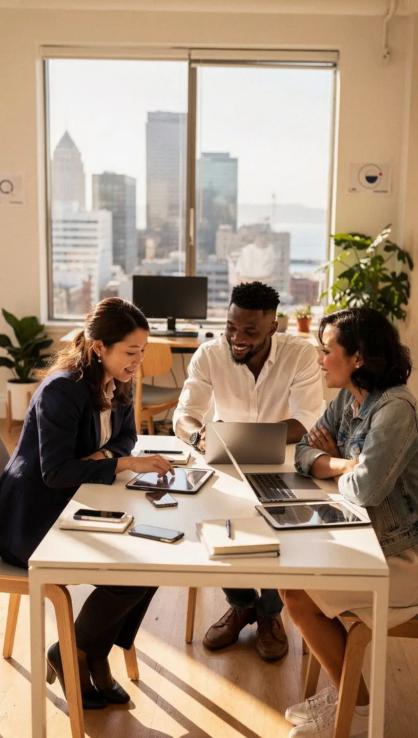 Professional business solutions showcase